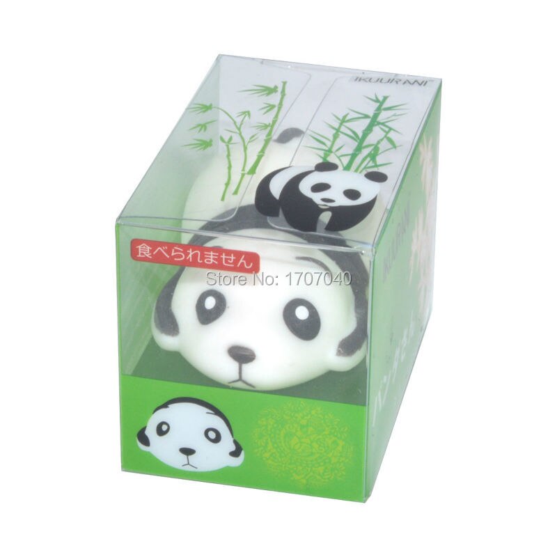 2017 new ikuurani  Ϻ Ϳ mr. panda mochi squeeze 7.5 cm stretchy funny kid toy hot
